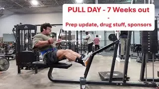 PULL DAY - 7 Weeks out-Prep update, drug stuff, sponsors
