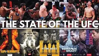 The State of the UFC: April 4, 2025 | UFC Vegas 103 & 104, UFC 313, UFC London, and UFC Mexico