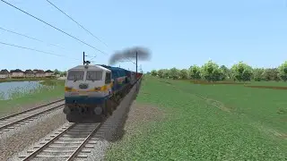 AKTRAINS LHB COACHES NEW TRACKSOUND V10  By Rahul Bhai. railworks Train simulator classic.