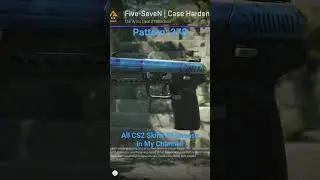 Five Seven | Case Hardened Blue Gem in Counter Strike 2 🔫🔥#cs2 #counterstrike #counterstrike2 #skin