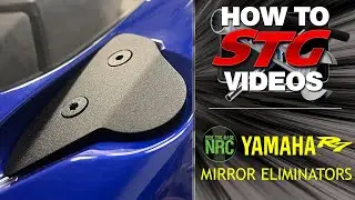 How To Install The New Rage Cycles Yamaha R7 Mirror Eliminators