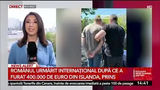 Romanian wanted internationally after stealing 400,000 euros from Iceland, caught