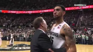 Seniors Lead No. 2 Michigan State over Ohio State 3/5/16