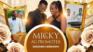 LIVE:MICKY AND AG PROMOTER  WEDDING CEREMONY