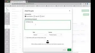 Canvas: Adding Other Teachers/Staff to Your Course