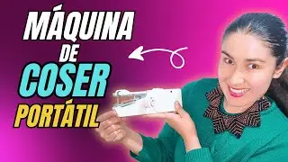 How to Thread and Use the Portable Mini Sewing Machine