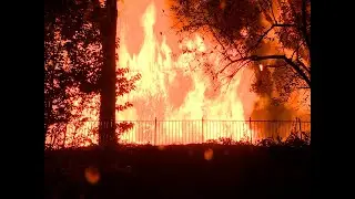 *ARRIVAL* Intense 4 alarm fire in Newton, Ma