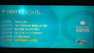 Light TV Afternoon Schedule + Tales of Little Women Bumper