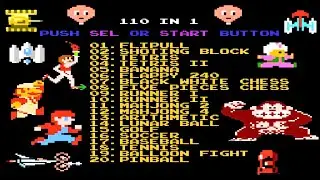 NES 110 in 1 Multicart : 110 Retro Games in One!