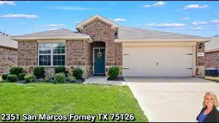 Beautiful Home For Sale In Forney TX |  2351 San Marcos Dr. 75126