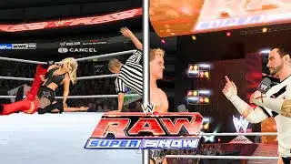 WWE 13 WII ONE ON ONE MATCH BETH PHOENIX VS BRIE BELLA & NIKKI BELLA MONDAY NIGHT RAW 10/1/2026