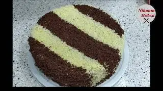 GECE GUNDUZ TORTUNUN HAZIRLANMASI/День и ночь торт/Cake 
