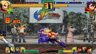 KOF 2001 BLUE MARY COMBO 100% DAMAGE