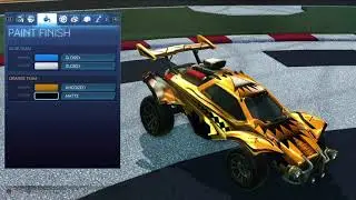 How to make a pure gold octane, no mods (Rocket league)