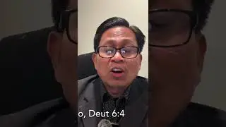 Второзаконие 6:4 Недвусмысленно провозглашает единого Бога, Отца нашего, истинного Бога, а не Тро...