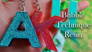 Soap Bubble Technique Resin | UV Resin Bubble Effect | Small Business Ideas 2023