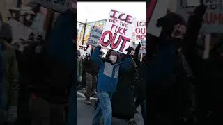 Hundreds Gather For Anti-ICE Rally
