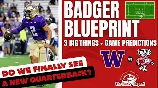 Кто начнет игру на позиции квотербека? | Wisconsin Badgers против Washington Huskies: ключевые мо...