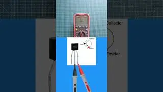 how to test the NPN transistor #tutorial