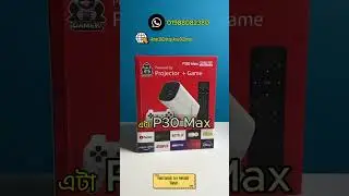 p30 max android 4k projector + video game console