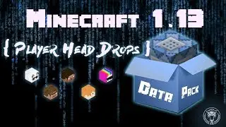 Player Head Drops Data Pack for Minecraft 1.13