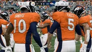 Madden NFL 20 - Denver Broncos vs Pittsburgh Steelers - Gameplay (PC HD) [1080p60FPS]