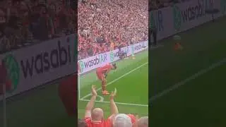 DARWIN NUNEZ GETS EMOTIONAL AFTER SCORING ❤️🥹 #lfc #nunez #liverpool #premierleague #football