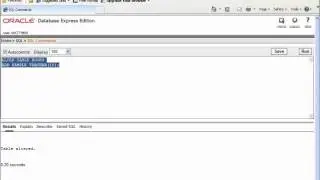SQL with Oracle 10g XE - Using ALTER TABLE to ADD and DROP Table Columns