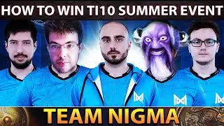 BEST STRATEGY TO WIN TI10 SUMMER EVENT by Team NIGMA !! Aghanim's Labyrinth