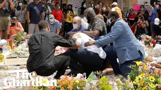 George Floyd&rsquo;s brother calls for peace: 'Let&rsquo;s do this another way'