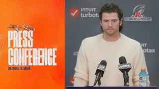 QB Jarrett Stidham on Broncos’ defensive in AFC Championship Game: ‘They played their tails off’
