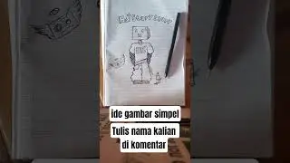 cara membuat gambar anak Skena 📌🔥