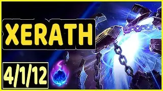 XERATH VS NAMI - 4/1/12 KDA SUPPORT GAMEPLAY