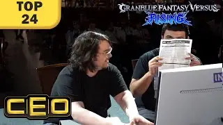 CEO 2024 Granblue Fantasy Versus Rising Top 24: Xerom, Wavie, Aarondamac, Nitro, Zane, Zippy