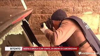 4 DICEMBRE 2025 - BITONTO:MAFIA E DROGA CLAN CONTE 29 ORDINI DI CARCERAZIONE