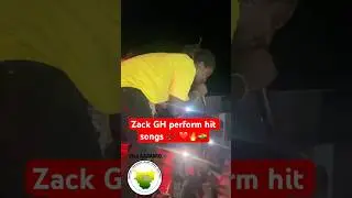 Zack GH perform hit songs 🎶 ❤️🔥🇬🇭 #shorts #reels #song #performance #viral