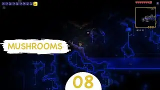 Terraria Master Mode #08 - Mushrooms!