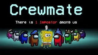 SpongeBob plays among us