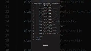 Circular NavBar #watch&learn #htmlcss #css #html #coding