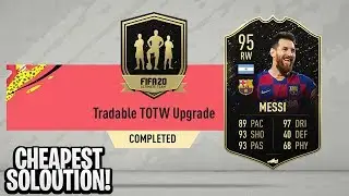 FIFA 20 TRADABLE TOTW UPGRADE CHEAPEST METHOD! | FIFA 20 ULTIMATE INFORM SBC