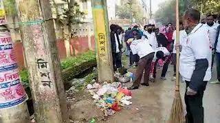 ক্লিন কুষ্টিয়া, গ্রীন কুষ্টিয়া’র উদ্যোগে পরিচ্ছন্নতার দিন