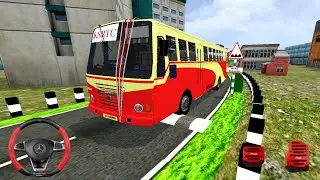 Indian Speed Breaker Reality 😱 KSRTC Super Fast | BUSSID Gameplay | Bus Simulator Indonesia 