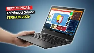 5 LAPTOP LENOVO THINKPAD SECOND TERBAIK UNTUK 2026  (intel gen10 RAM16GB SSD 256GB)
