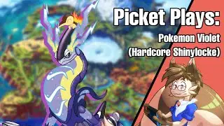 Picket Plays: Pokemon Violet (Hardcore Shinylocke) | Part 2 | Hunt for that elusive First Encounter