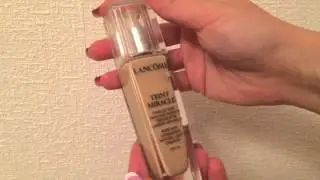 Cosmetics Box Lancome Tient Miracle Foundation Review HD