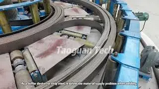 Steel Pipe Production Line Process Demonstration, Tube Mill Machine Working Process