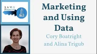 Marketing and Using Data - Clip from Interview with Cory Boatright