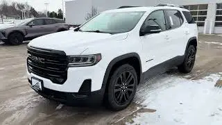Bergstrom Chevrolet Middleton Pre-Owned White 2023 GMC Acadia SLE #A3874