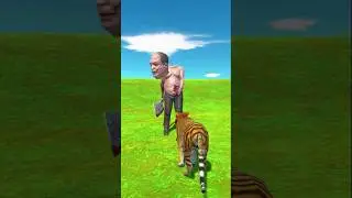 Hulk VS Tiger #dinosaur #3danimation