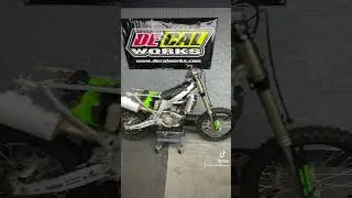 Decal Works 2021 KX250F transformation!#builtblind #decalworks #graphics #plastic #kawasaki #kx250f